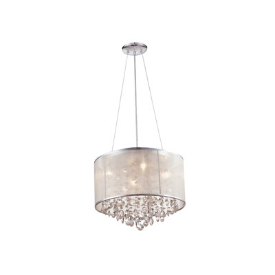 Riverside Drive 6-Light Drum Pendant