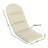 Casual Cushion Outdoor Adirondack Chair Cushion, Sunbrella Fade & Water Resistant for Adirondack Lawn & Patio Chairs, 20.5"W x 18"D, 2" thick; Back 20.5"W x 31"H, 2" thick, Reversible, Canvas Canvas-129892961