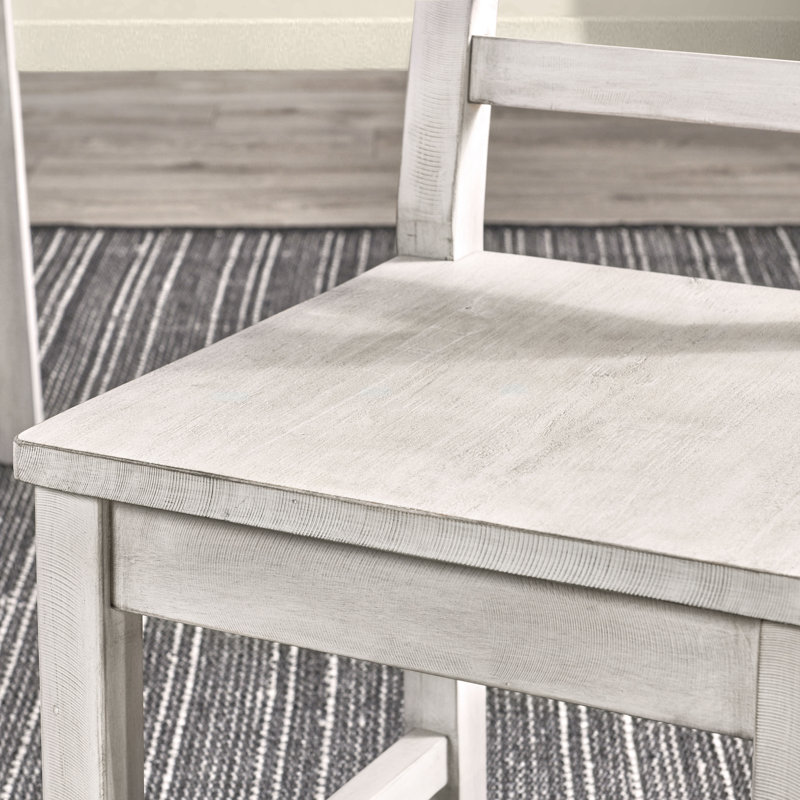 Kinston Solid Wood Dining Chair, White