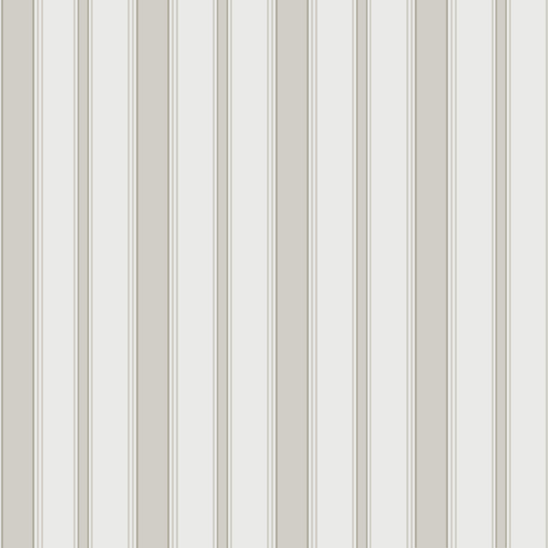 Cambridge Striped Wallpaper, Stone