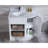 Mirhan 36'' Single Bathroom Vanity with Marble Top-286593724