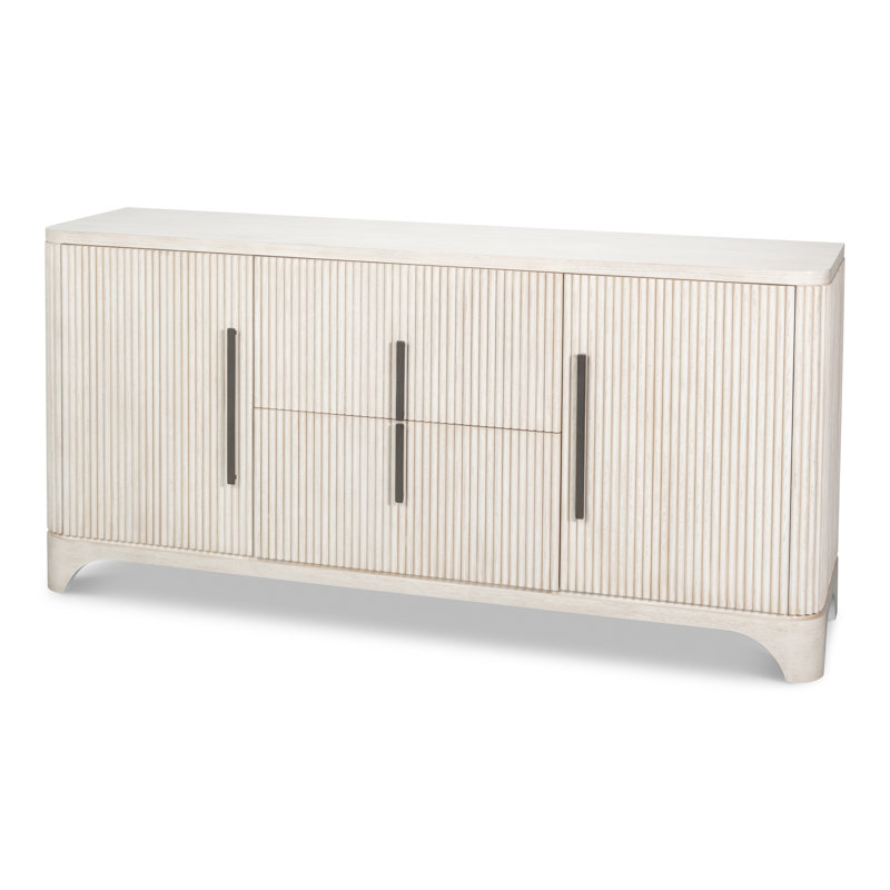 Topsail 76.5 in. W Credenza, White