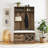 Syndi Hall Tree 40.6'' Wide with Bench and Shoe Storage-1487357445