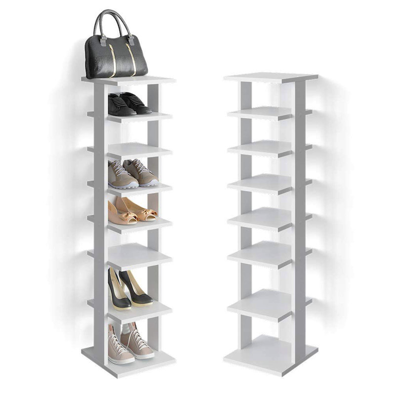 7 Pair Stackable Shoe Rack