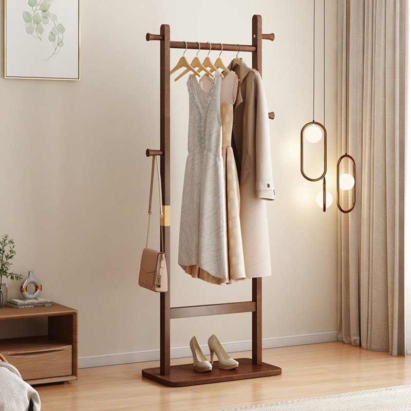 Porte-manteaux en bois massif, robuste et écologique, facile à assembler, esthétique, pouvant être placé dans la chambre, l'entrée ou le salon.