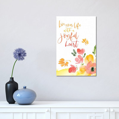Joyful Heart - Print on Canvas