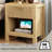 19.69" Tall 1 - Drawer Nightstand (Set of 2)-1825041292