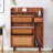 37.4*6.69*49.6 Inches The Modern Minimalist MDF Shoe Cabinet, Suitable For A Variety Of Styles Including Nordic, And Industrial-109117682