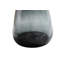 POPPY Black Half Transparent Steel Side Round Coffee Table