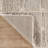 Abani Rugs GLE110A Grid Shag Cream Area Rug-1882619076
