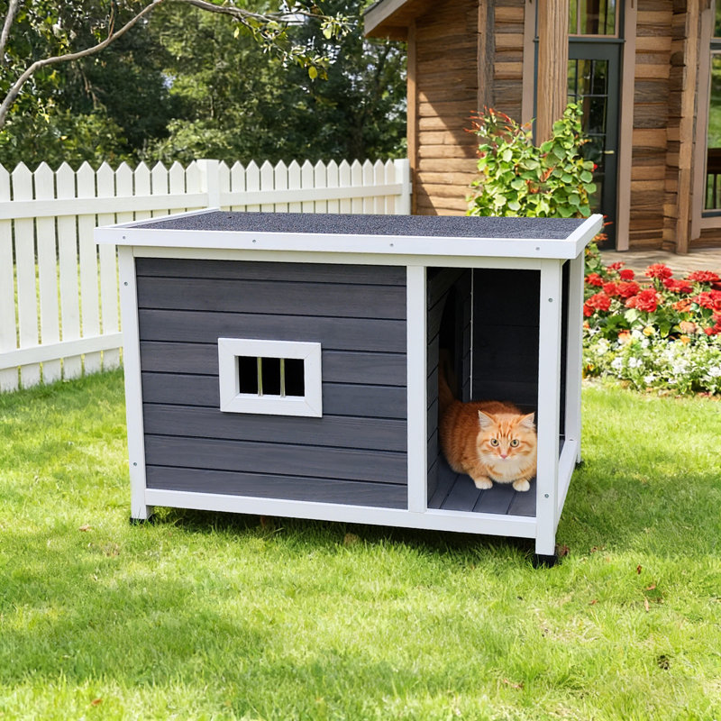 Abri pour animaux de compagnie gris