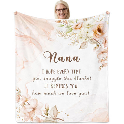 Cadeaux Nana, couverture Nana 40 po x 50 po, cadeaux pour Nana, cadeaux d'anniversaire Nana, cadeaux Nana de Grandkids, meilleures idées de cadeaux Nana Ever pour la fête des Mères et Noël