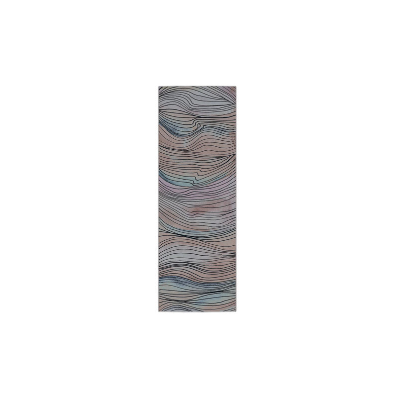 Tapis de couloir Amias, Tapis de couloir 2 pi 9 po x 8 pi