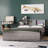 Jovany Captain Bed with 3 Reversible Drawers on Left or Right side (New and Improved Design)-1594831754-1594831758