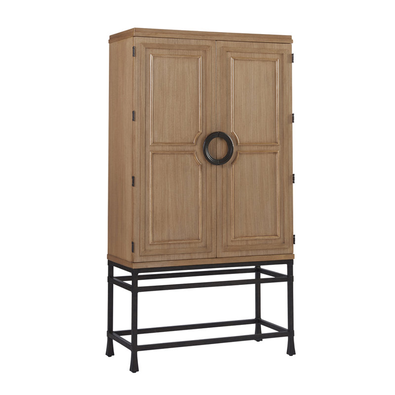 Newport Bar Cabinet, Sandstone