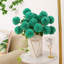 Bouquet de soie sarcelle
