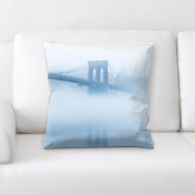 Schulz New York City Shots Throw Pillow