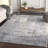 Hobert Abstract Ivory/Gray Area Rug-1245360362