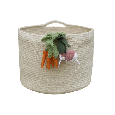 Lorena Canals Oli&Carol Cotton Blend Decorative Basket