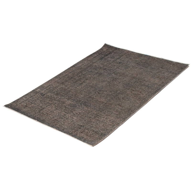 Tapis unique en laine noué à la main 4 pi x 6 pi 3 po nouvel âge Lupin