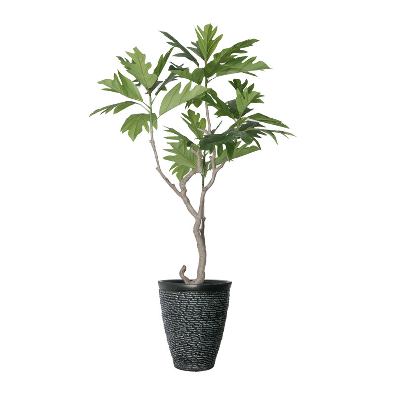 Arbre à violon artificiel en pot 77 po