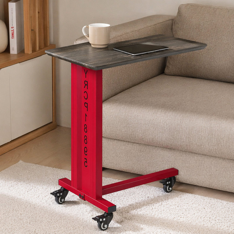 Ensemble de tablettes murales rouges