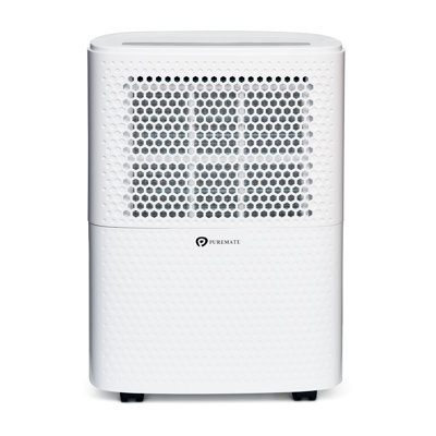 PureMate 12 Litre Dehumidifier with Air Purifier and Continuous Drainage Hose