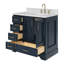 Ensemble de meuble-lavabo simple 37 po avec plateau Abita-93359262