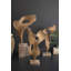 Sculpture en bois de teck Kalalou