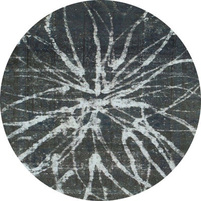 Tapis décoratif multicolore à motif abstrait
