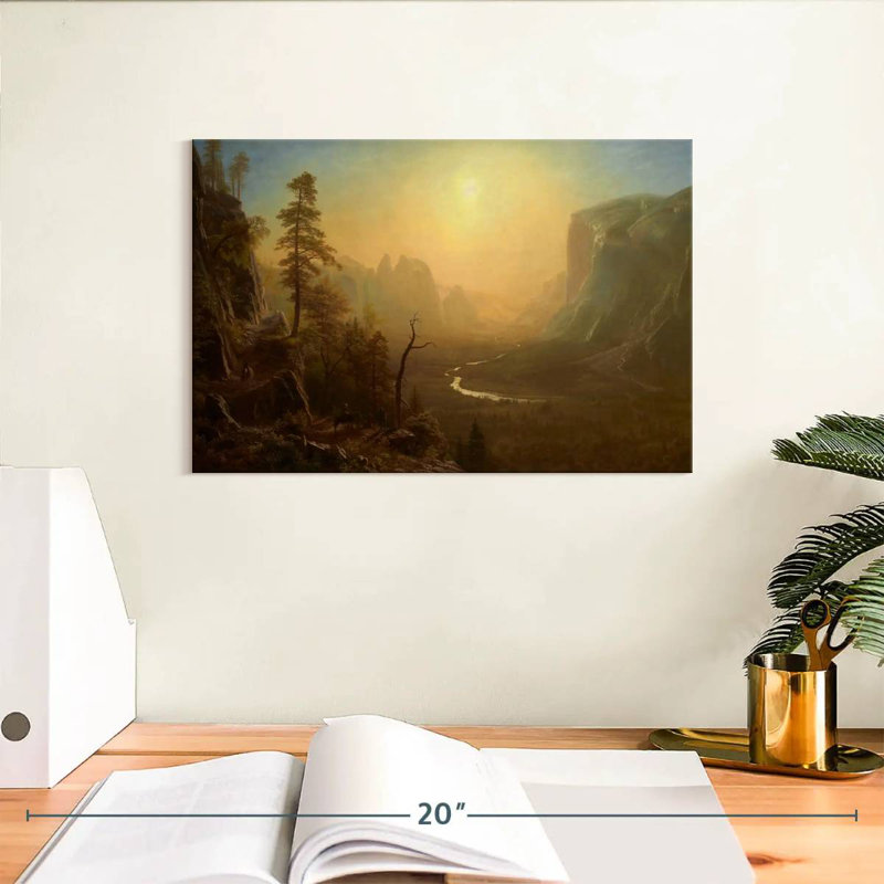Sentier Alvord Yosemite Valley Glacier Point, H 8 po x l 12 po