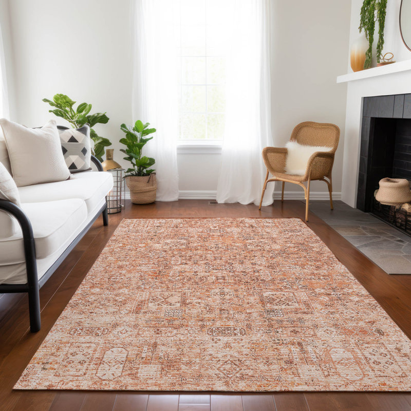 Tapis intérieur / extérieur Everlee avec envers antidérapant, Rectangulaire 3 pi x 5 pi