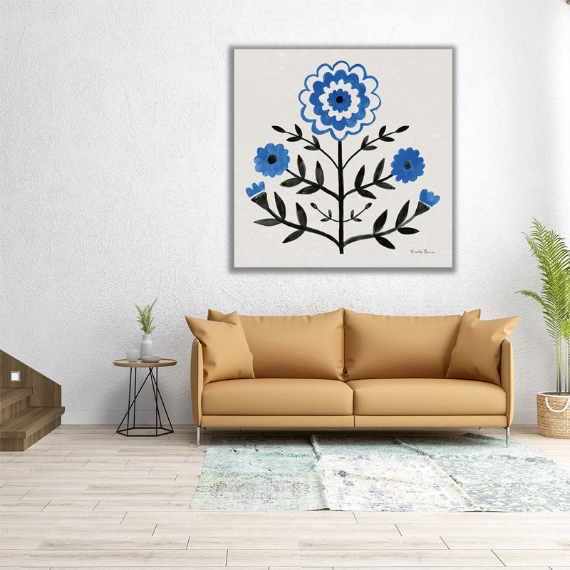 «Garden Folk I», reproduction d'art sur toile, H 20 po x l 20 po