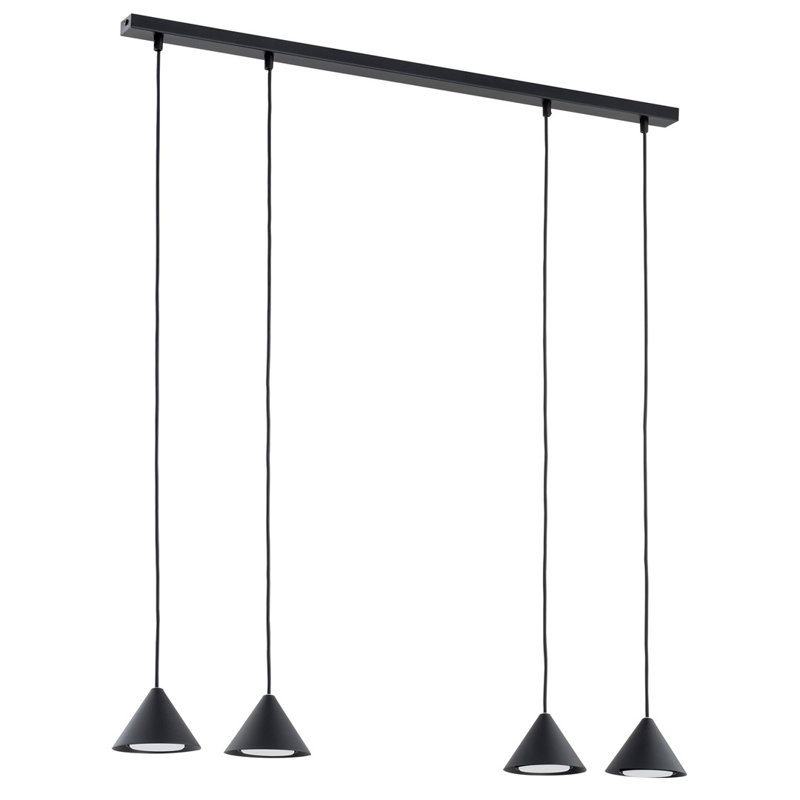 Aadon 4 - Light Pendant, Black