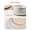Stoneware Pasta Bowl Set (Set of 4), 976ml Bowls-662214408
