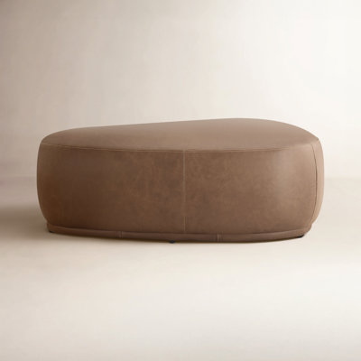 Adna 44" Genuine Leather Ottoman