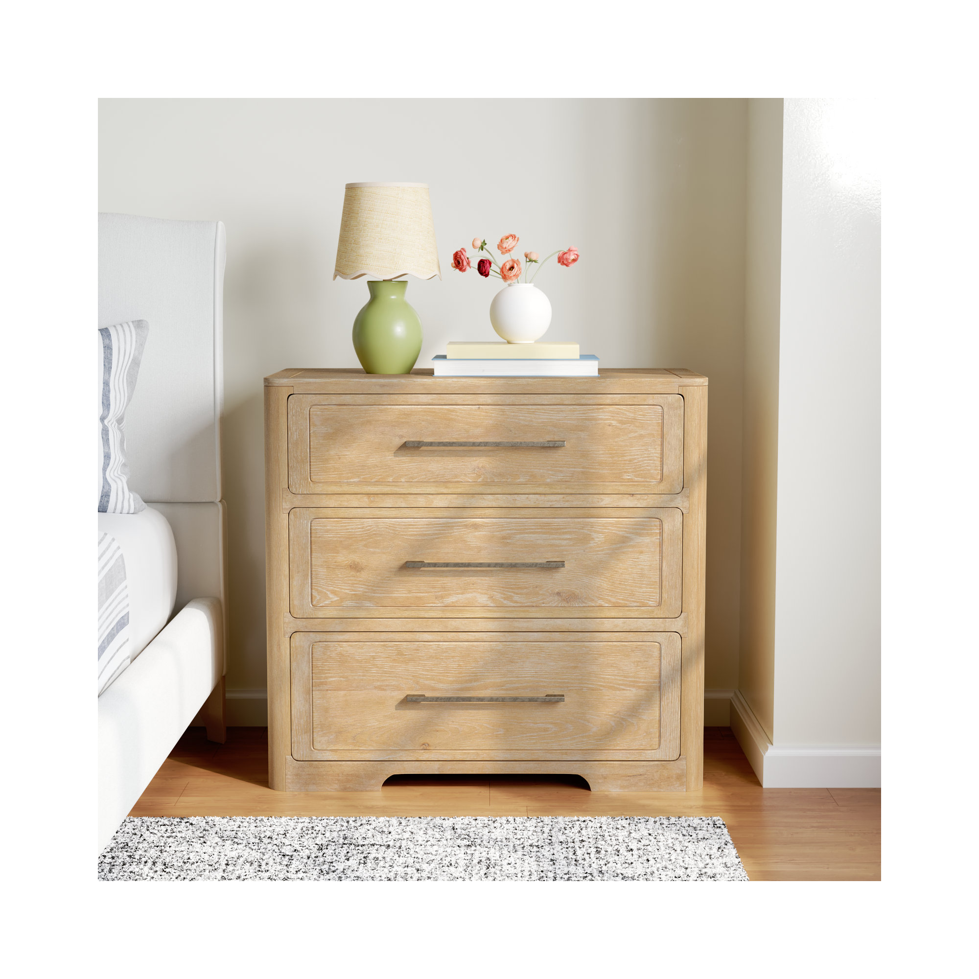 Retreat 3 - Drawer Nightstand