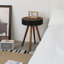Table ronde, petite table d'appoint, table de chevet pour le salon, la chambre à coucher, le bureau-285672920