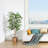 Adcock Artificial Ficus Tree in Pot with Realistic Leaves and Natural Trunk-1524888436