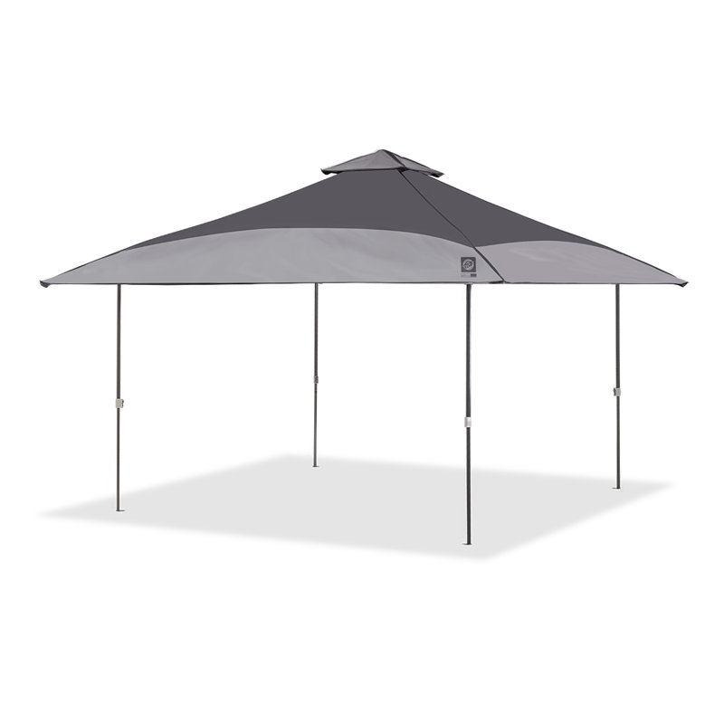 E-Z UP 13' x 13' Royal Blue and Gray Instant Shelter Canopy