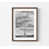 Framed Print with Mat sélectionné