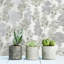 Alaziah Whinfell Tree Wallpaper Textured Metallic Roll-318081643