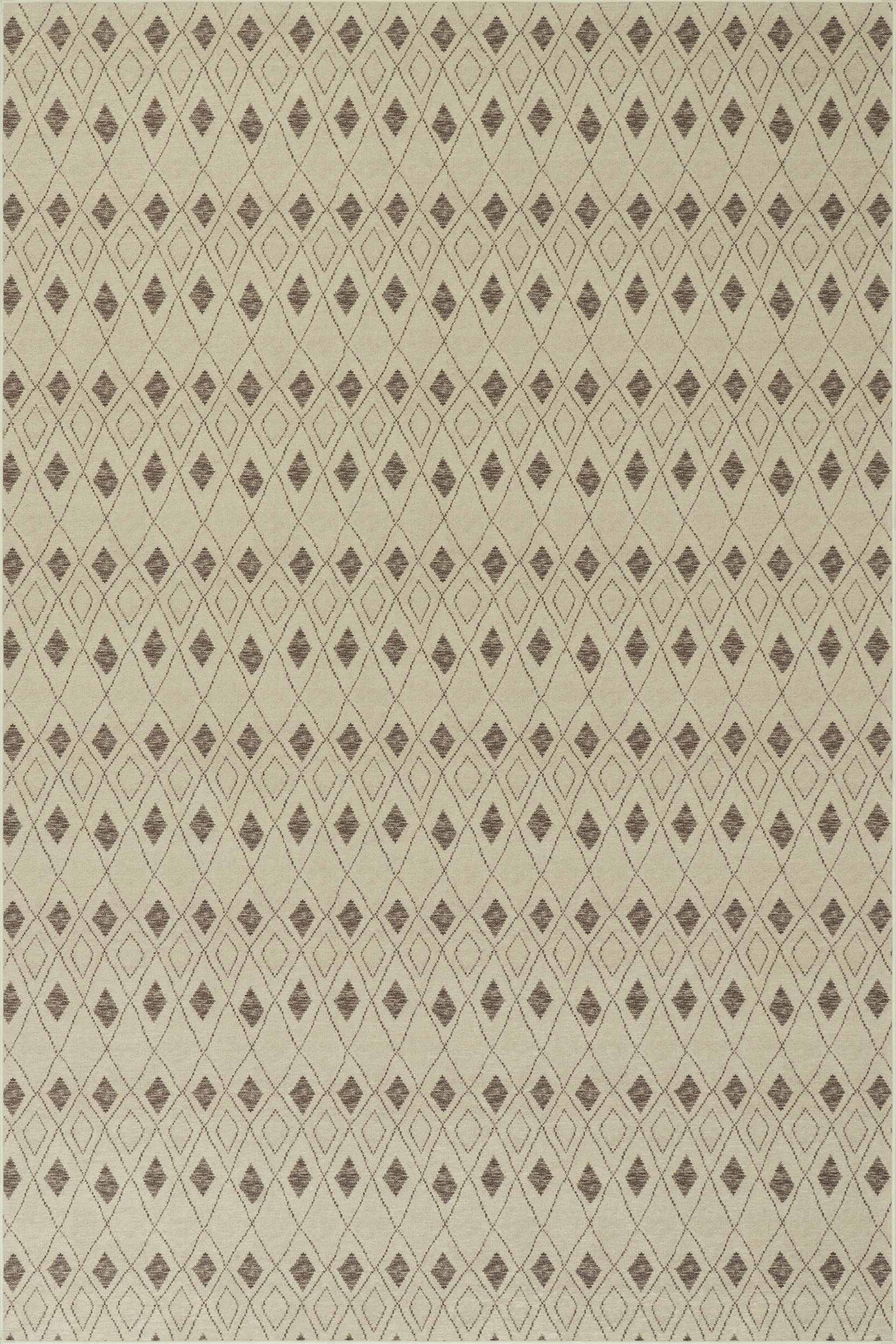 Dash and Albert Rugs Chandler Ivory Machine Washable Rug | Perigold