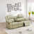 Similicuir beige est en rupture de stock