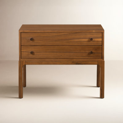 Jacobsen 32'' W Solid Wood Nightstand