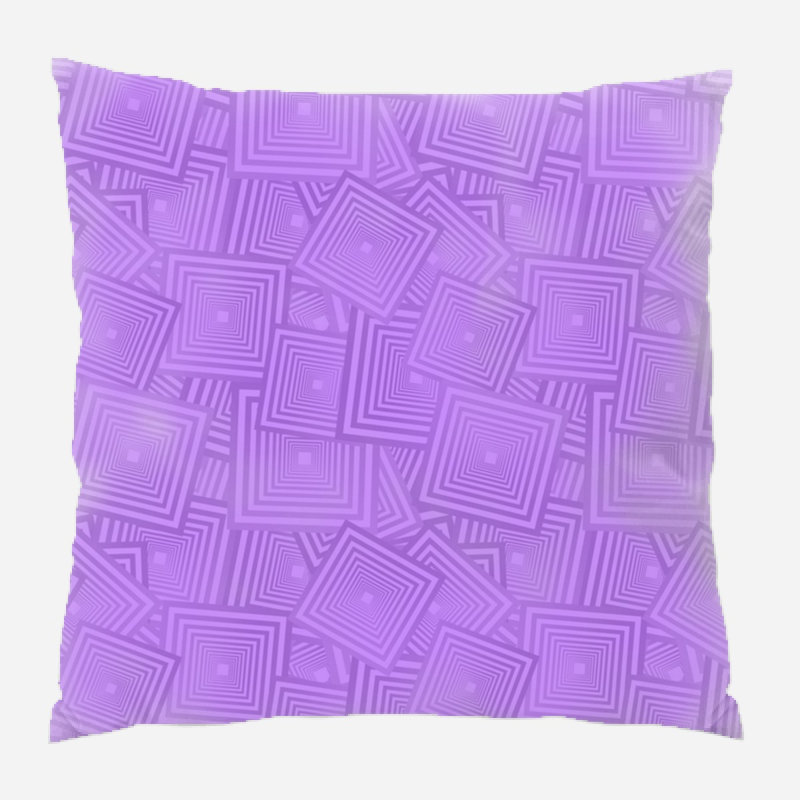 Coussin décoratif à motif, Intérieur