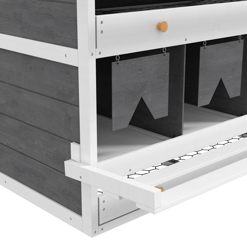 Boîte de nidification pour poulets, 8 boîtes de rangement pour poulailler