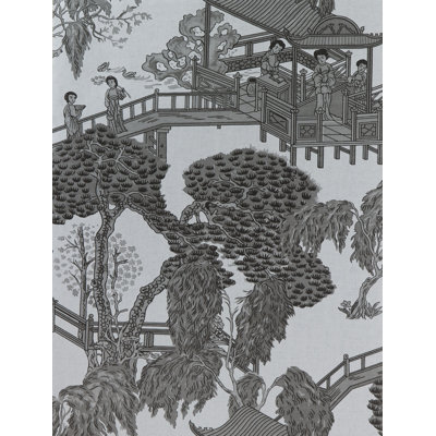 Lorenzo Castillo Hispania Zhou Jun Toile Wallpaper Roll