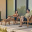 Haven Solid Wood Adirondack Chair with Ottoman