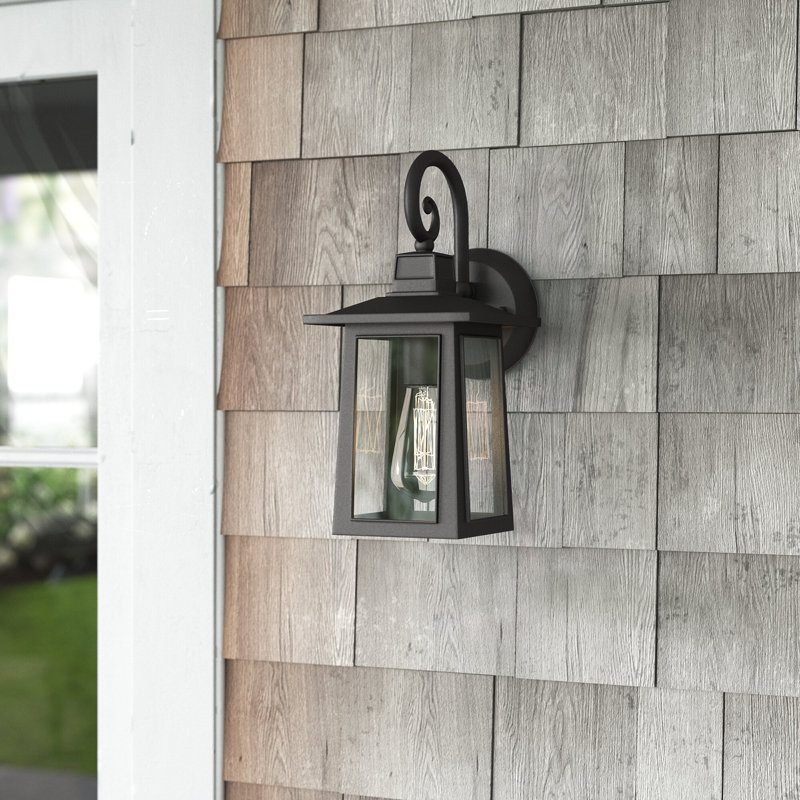 Basile Metal and Glass Wall Light